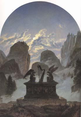 Carl Gustav Carus Memorial Monument to Goethe (mk10)